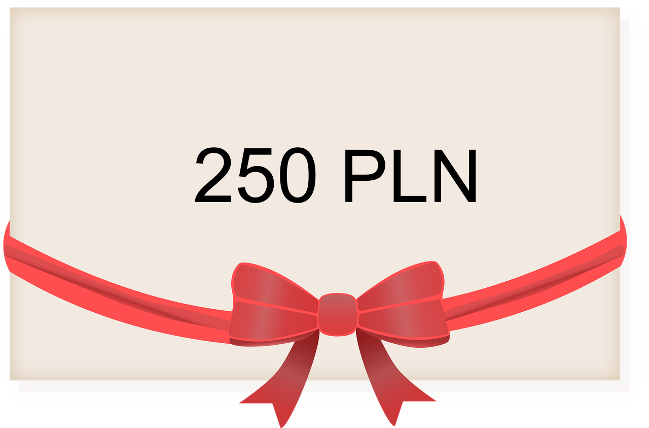 Gift Card - 250 PLN